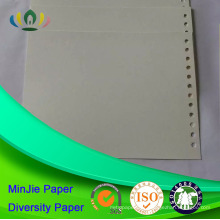 Papel de papelão de cor branca pré-impresso Papel de cartão offset